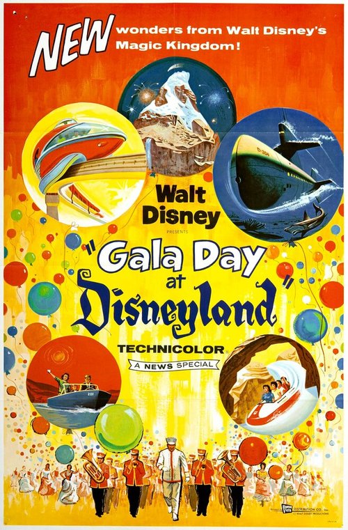 Обложка (Постер) Gala Day at Disneyland (1960) SATRip